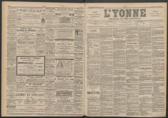 3 vues - L\'Yonne : journal du département, n° 78, mercredi 5 avril 1893 (ouvre la visionneuse)