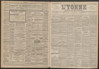 3 vues - L\'Yonne : journal du département, n° 80, vendredi 7 avril 1893 (ouvre la visionneuse)