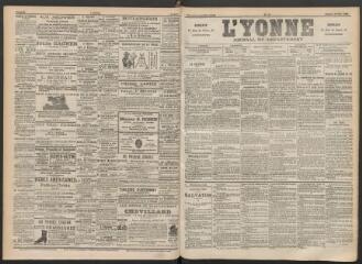 3 vues - L\'Yonne : journal du département, n° 57, samedi 10 mars 1894 (ouvre la visionneuse)