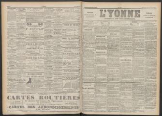 3 vues - L\'Yonne : journal du département, n° 216, mercredi 19 septembre 1894 (ouvre la visionneuse)