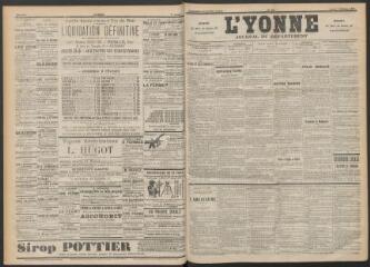 3 vues - L\'Yonne : journal du département, n° 32, jeudi 7 février 1895 (ouvre la visionneuse)
