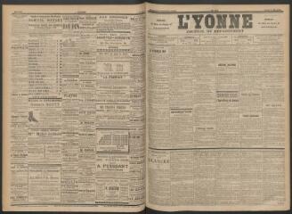 3 vues - L\'Yonne : journal du département, n° 102, jeudi 2 mai 1895 (ouvre la visionneuse)