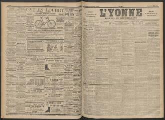 3 vues - L\'Yonne : journal du département, n° 103, vendredi 3 mai 1895 (ouvre la visionneuse)