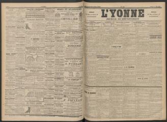 3 vues - L\'Yonne : journal du département, n° 123, mardi 28 mai 1895 (ouvre la visionneuse)