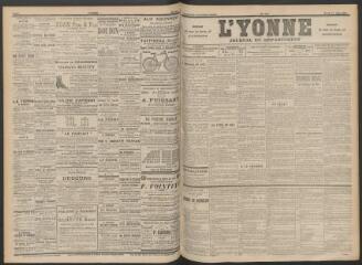 3 vues - L\'Yonne : journal du département, n° 140, mardi 18 juin 1895 (ouvre la visionneuse)