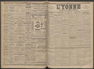 3 vues - L\'Yonne : journal du département, n° 198, mardi 27 août 1895 (ouvre la visionneuse)
