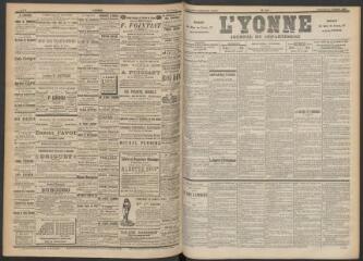 3 vues - L\'Yonne : journal du département, n° 237, vendredi 11 octobre 1895 (ouvre la visionneuse)