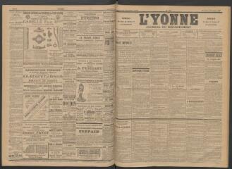 3 vues - L\'Yonne : journal du département, n° 287, mercredi 4 décembre 1895 (ouvre la visionneuse)