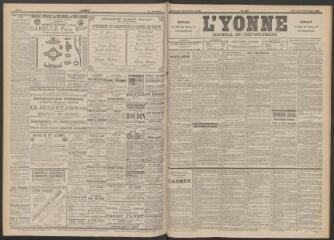 3 vues - L\'Yonne : journal du département, n° 299, mercredi 18 décembre 1895 (ouvre la visionneuse)