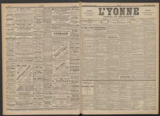 3 vues - L\'Yonne : journal du département, n° 19, 23 janvier 1896 (ouvre la visionneuse)
