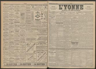 3 vues - L\'Yonne : journal du département, n° 47, 26 février 1896 (ouvre la visionneuse)
