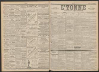 3 vues - L\'Yonne : journal du département, n° 50, 29 février 1896 (ouvre la visionneuse)