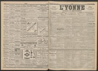 3 vues - L\'Yonne : journal du département, n° 64, 18 mars 1896 (ouvre la visionneuse)