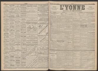 3 vues - L\'Yonne : journal du département, n° 69, 24 mars 1896 (ouvre la visionneuse)