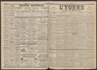 3 vues - L\'Yonne : journal du département, n° 122, 28 mai 1896 (ouvre la visionneuse)