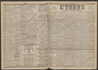 3 vues - L\'Yonne : journal du département, n° 141, 19 juin 1896 (ouvre la visionneuse)