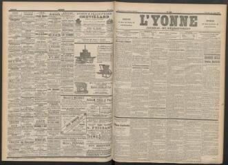 3 vues - L\'Yonne : journal du département, n° 199, 29 août 1896 (ouvre la visionneuse)