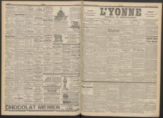 3 vues - L\'Yonne : journal du département, n° 206, 7 septembre 1896 (ouvre la visionneuse)