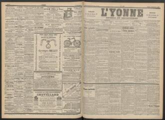 3 vues - L\'Yonne : journal du département, n° 208, 8 septembre 1896 (ouvre la visionneuse)