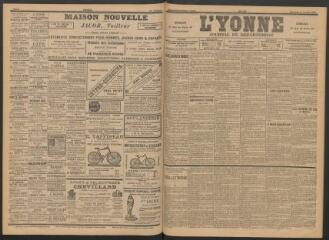 3 vues - L\'Yonne : journal du département, n° 238, 14 octobre 1896 (ouvre la visionneuse)