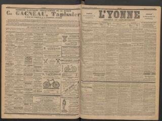 3 vues - L\'Yonne : journal du département, n° 255, 3 novembre 1896 (ouvre la visionneuse)