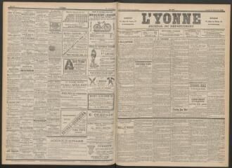 3 vues - L\'Yonne : journal du département, n° 272, 23 novembre 1896 (ouvre la visionneuse)