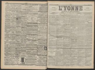 3 vues - L\'Yonne : journal du département, n° 38, mercredi 15 février 1899 (ouvre la visionneuse)