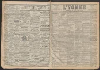 3 vues - L\'Yonne : journal du département, n° 233, mardi 10 octobre 1899 (ouvre la visionneuse)