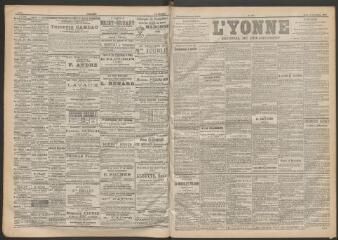 3 vues - L\'Yonne : journal du département, n° 268, mardi 21 novembre 1899 (ouvre la visionneuse)