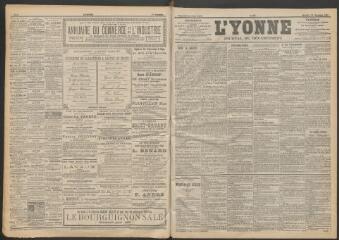 3 vues - L\'Yonne : journal du département, n° 297, mercredi 20 décembre 1899 (ouvre la visionneuse)