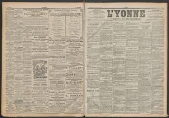 3 vues - L\'Yonne : journal du département, n° 298, jeudi 21 décembre 1899 (ouvre la visionneuse)