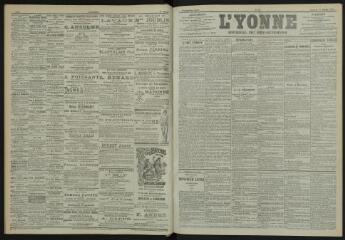 3 vues - L\'Yonne, journal du département, n° 10, vendredi 12 janvier 1900 (ouvre la visionneuse)
