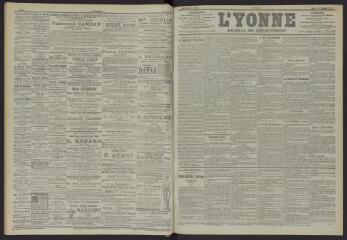 3 vues - L\'Yonne, journal du département, n° 14, jeudi 18 janvier 1900 (ouvre la visionneuse)
