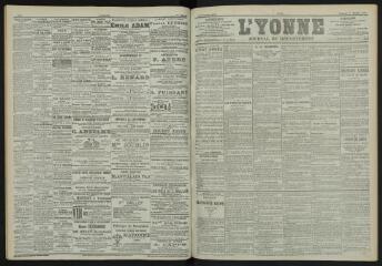 3 vues - L\'Yonne, journal du département, n° 45, vendredi 23 février 1900 (ouvre la visionneuse)