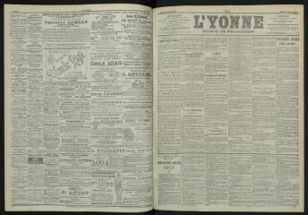 3 vues - L\'Yonne, journal du département, n° 76, mardi 3 avril 1900 (ouvre la visionneuse)