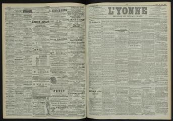 3 vues - L\'Yonne, journal du département, n° 89, jeudi 19 avril 1900 (ouvre la visionneuse)