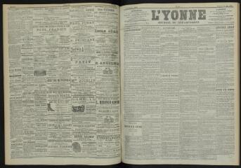 3 vues - L\'Yonne, journal du département, n° 119, vendredi 25 mai 1900 (ouvre la visionneuse)