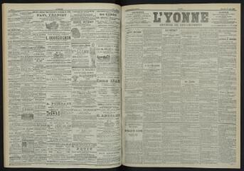 3 vues - L\'Yonne, journal du département, n° 140, mercredi 20 juin 1900 (ouvre la visionneuse)