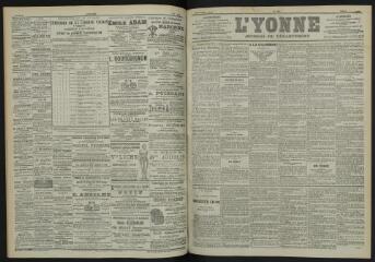 3 vues - L\'Yonne, journal du département, n° 149, samedi 30 juin 1900 (ouvre la visionneuse)