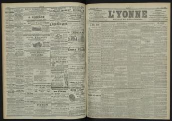 3 vues - L\'Yonne, journal du département, n° 151, mardi 3 juillet 1900 (ouvre la visionneuse)