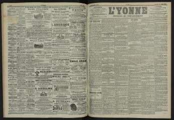 3 vues - L\'Yonne, journal du département, n° 171, vendredi 27 juillet 1900 (ouvre la visionneuse)