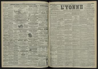 3 vues - L\'Yonne, journal du département, n° 173, lundi 30 juillet 1900 (ouvre la visionneuse)