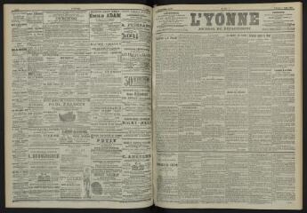 3 vues - L\'Yonne, journal du département, n° 177, vendredi 3 août 1900 (ouvre la visionneuse)