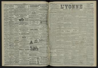 3 vues - L\'Yonne, journal du département, n° 182, vendredi 10 août 1900 (ouvre la visionneuse)