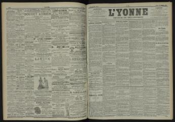 3 vues - L\'Yonne, journal du département, n° 250, mardi 30 octobre 1900 (ouvre la visionneuse)