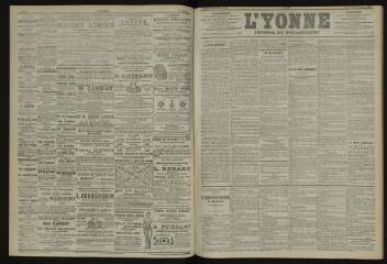 3 vues - L\'Yonne, journal du département, n° 48, mercredi 27 février 1901 (ouvre la visionneuse)