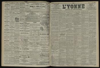 3 vues - L\'Yonne, journal du département, n° 237, vendredi 11 octobre 1901 (ouvre la visionneuse)