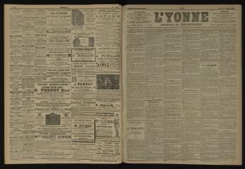 3 vues - L\'Yonne, journal du département, n° 23, mardi 28 janvier 1902 (ouvre la visionneuse)