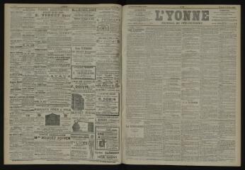 3 vues - L\'Yonne, journal du département, n° 30, mercredi 5 février 1902 (ouvre la visionneuse)