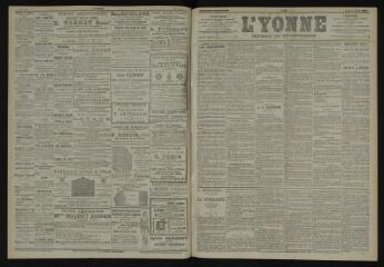 3 vues - L\'Yonne, journal du département, n° 31, jeudi 6 février 1902 (ouvre la visionneuse)
